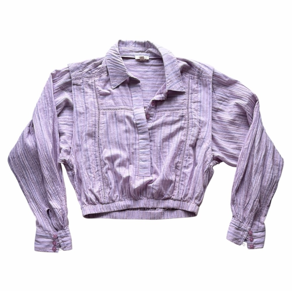 Anthropologie Pilcro xs top purple